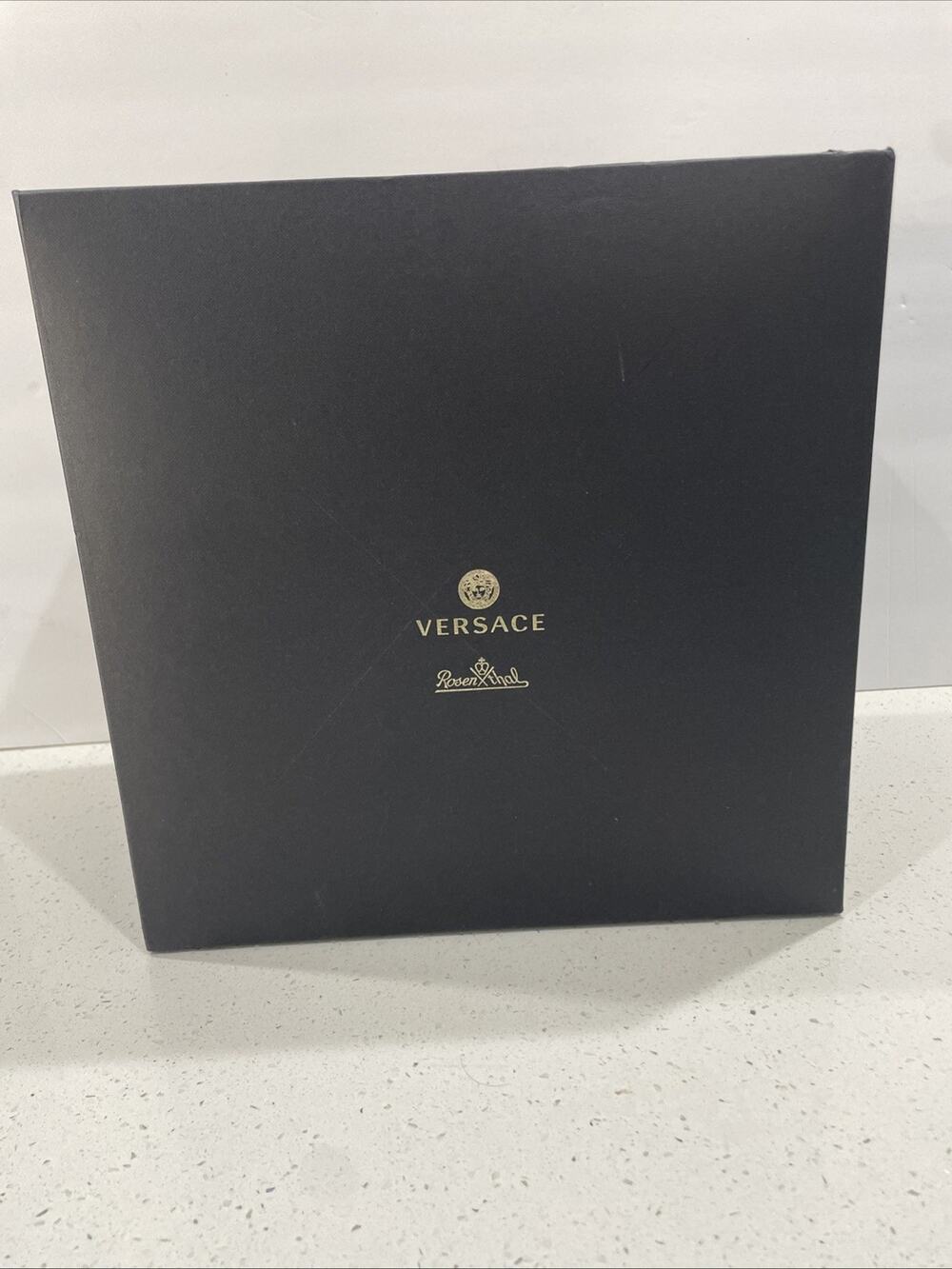 Versace Rosenthal Medusa Glass Empty Box With Padding & Authenticity Card